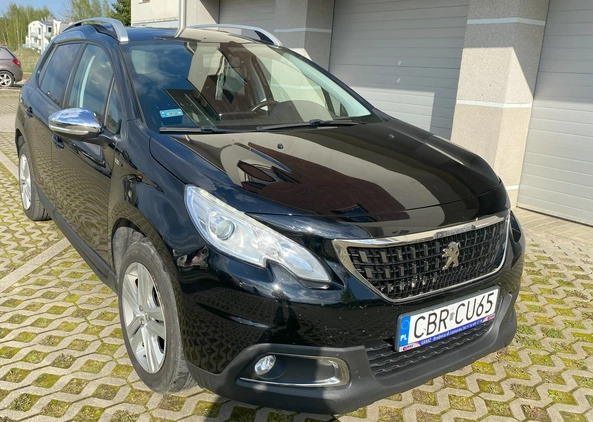 Peugeot 2008 cena 36900 przebieg: 206000, rok produkcji 2017 z Bielawa małe 29